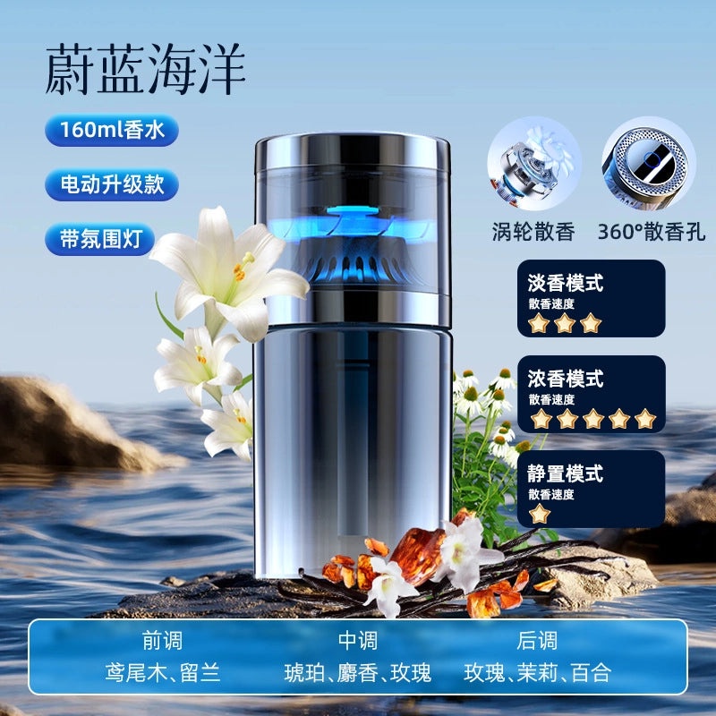 智能汽车香水机 自动喷雾高端车载香薰点缀 夏季新款|车载香薰设备