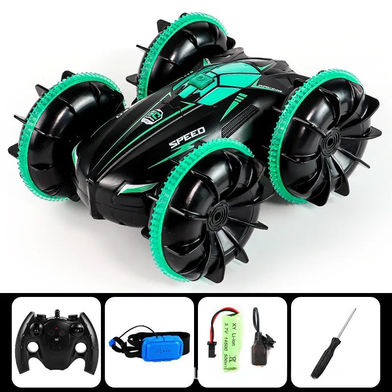 儿童遥控玩具 2.4G手势感应两栖车 遥控车 新款|儿童玩具