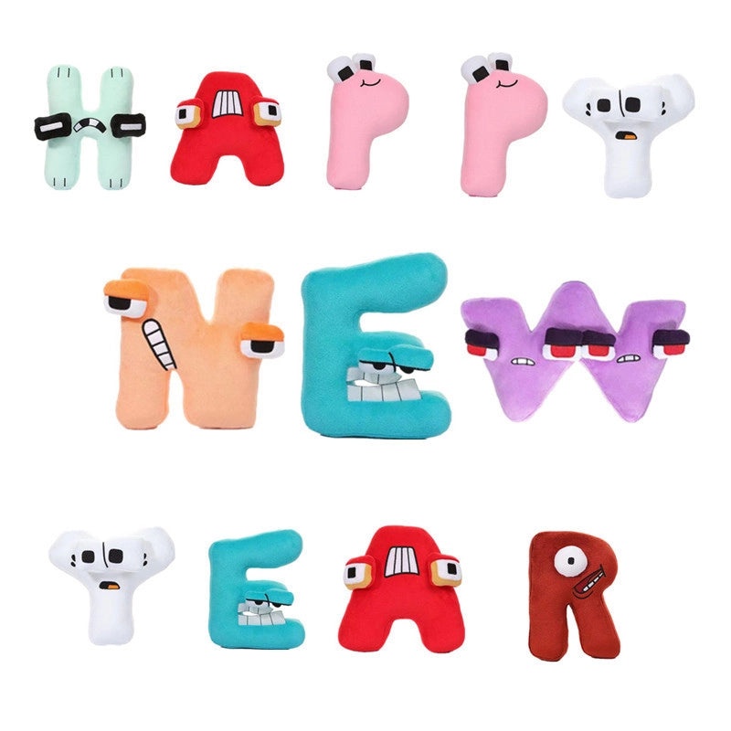 Alphabet Plush Toys - Alphabet Lore Pillow Doll for Kids' Learning | Educational Toys & Plush Dolls