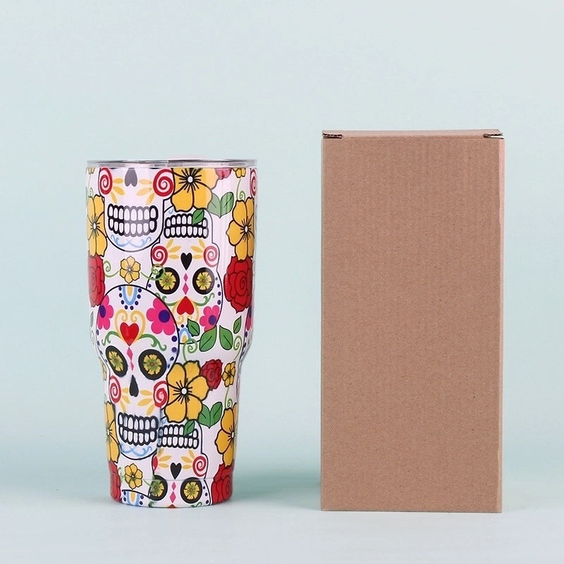 Retro Cartoon Stainless Steel Water Bottle Single Piece|Drinkware & Bottles