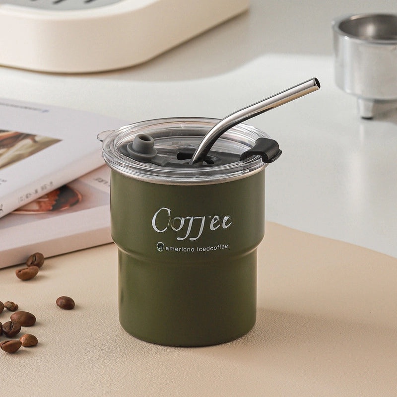 Stainless Steel Outdoor Coffee Cup 304 Single-layer Camping Beer Mug Lightweight Portable|Outdoor & Camping Gear