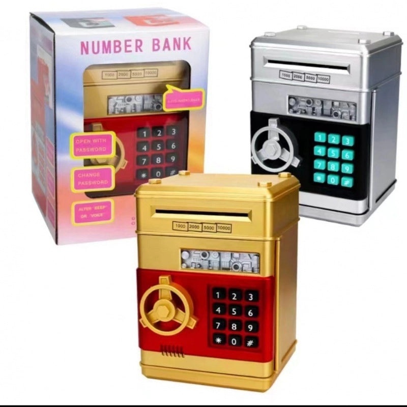 Cartoon Piggy Bank ATM with Music and Automatic Coin Roll|Kids Toys & Games
