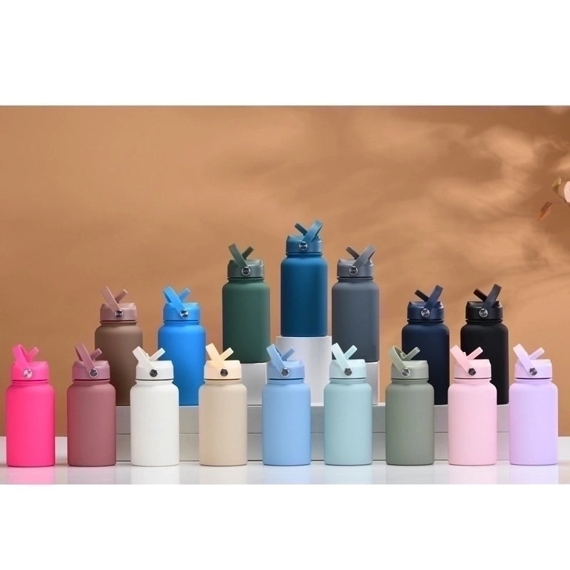 Elegant Solid Color Stainless Steel Water Bottles | Drinkware & Bottles