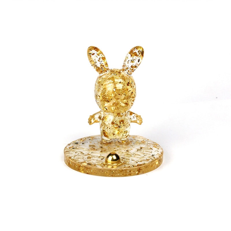 Adorable Rabbit Resin Figurines Cute Artificial Plastic Decorations for Home | Home Decor Ornaments