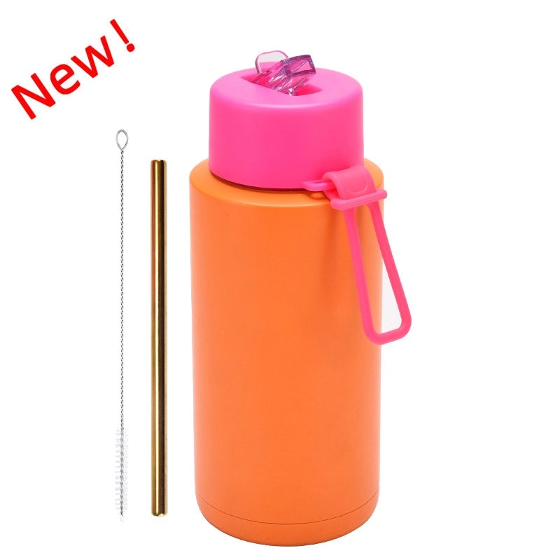 Insulated Stainless Steel Thermos Mug in Solid Colors for Everyday Use|Drinkware & Thermoses