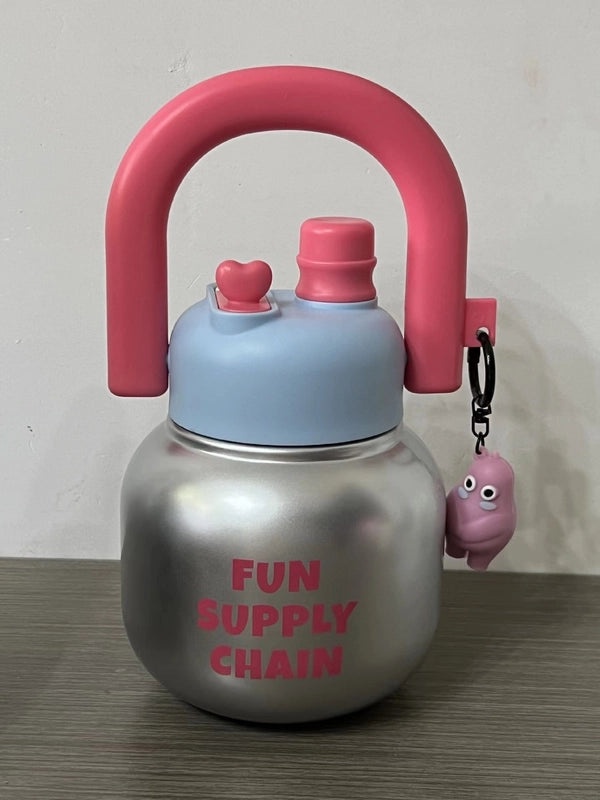 Adorable Alphabet PC Thermos Water Bottle Single Piece|Drinkware & Hydration