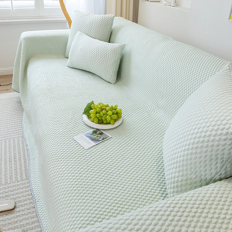 Cool Summer Sofa Cover, Anti-Cat Scratch, Modern Simple Design, Multifunctional Sofa Bed Protection|Home & Living
