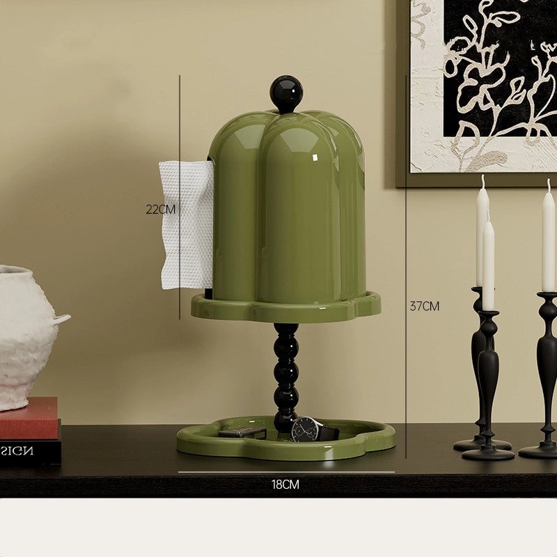 Simple Solid Color Plastic Tissue Holder | Home Decor Accessories