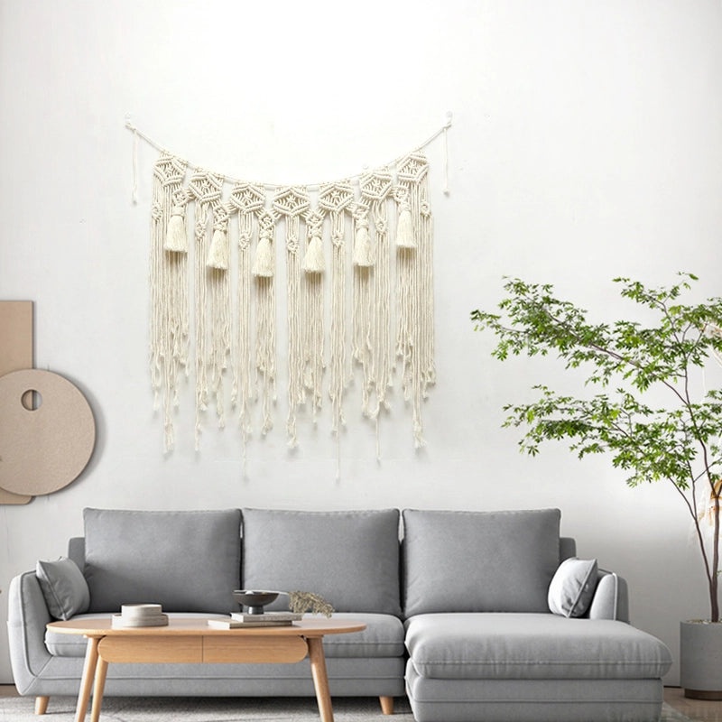 Cotton Pendant Vacation Decor Solid Color Artificial Accessories|Home Decor