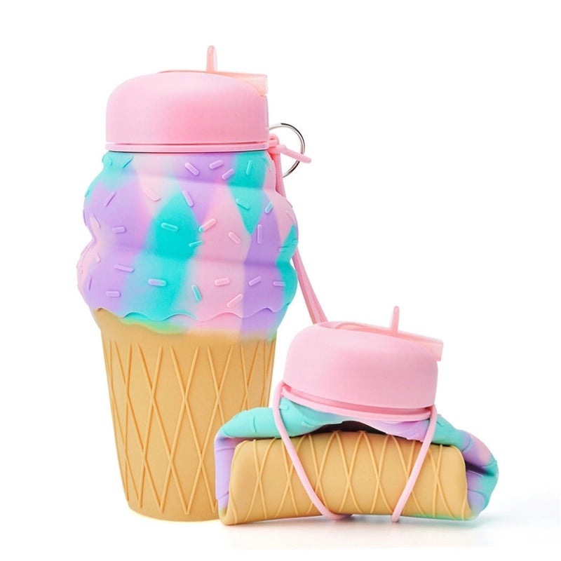 Adorable Animal Shaped Silicone Water Bottle Single Piece|Drinkware & Reusable Bottles
