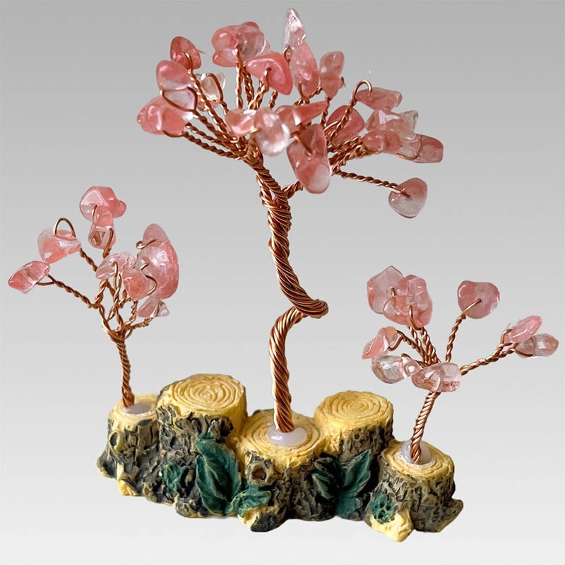 Minimalist Life Tree Crystal Decor | Home Decor & Ornaments