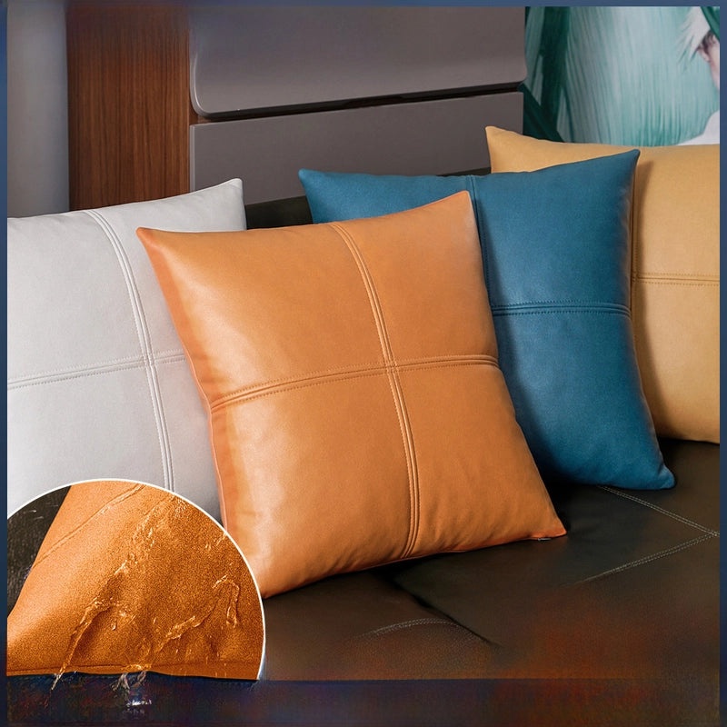 Nordic Cross Stitch Soft Fabric Pillowcase for Sofa Backrest Waist Support|Home Decor Pillows