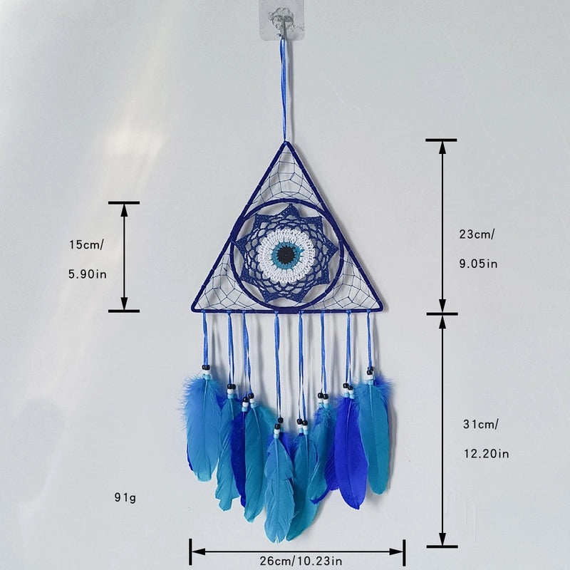 Minimalist Evil Eye Iron Pendant Wall Hanging|Home Decor Wall Art