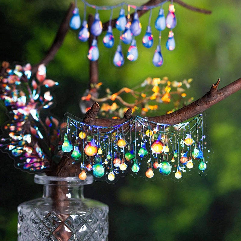 Romantic Shell Light Sticker DIY Landscape Decoration for Hand Account Beautiful Day Lighting Series|Home Decor Lighting