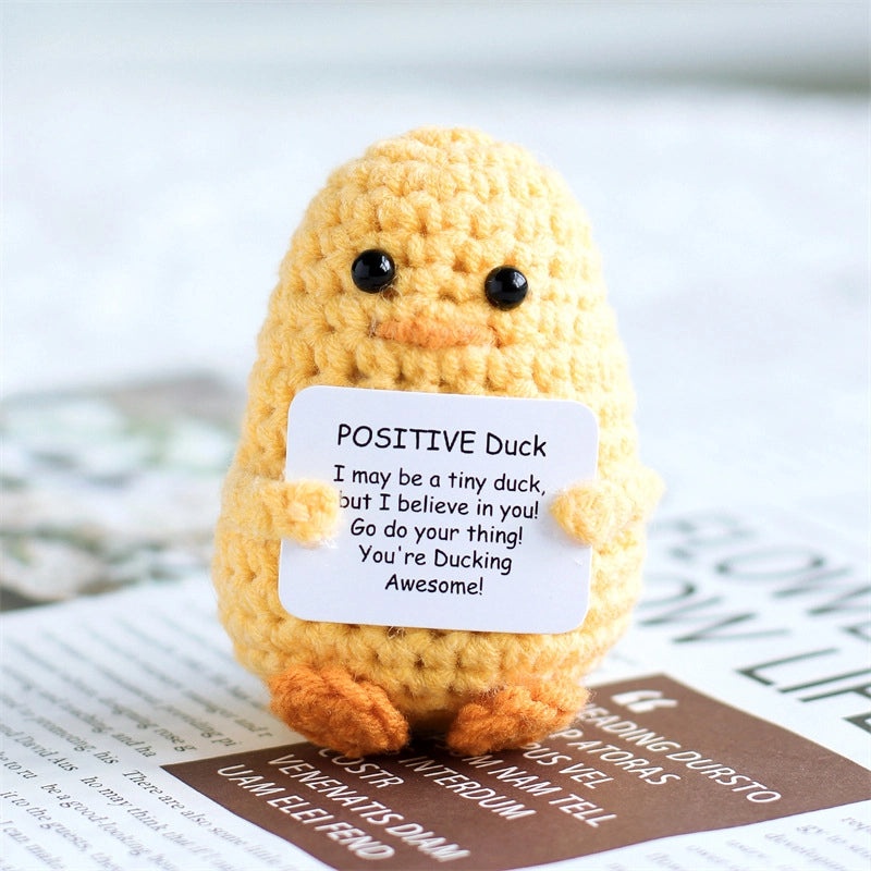 Knitted Fire Extinguisher Doll Cute Funny Plush Positive Energy Ornament|Home Decor Accessories