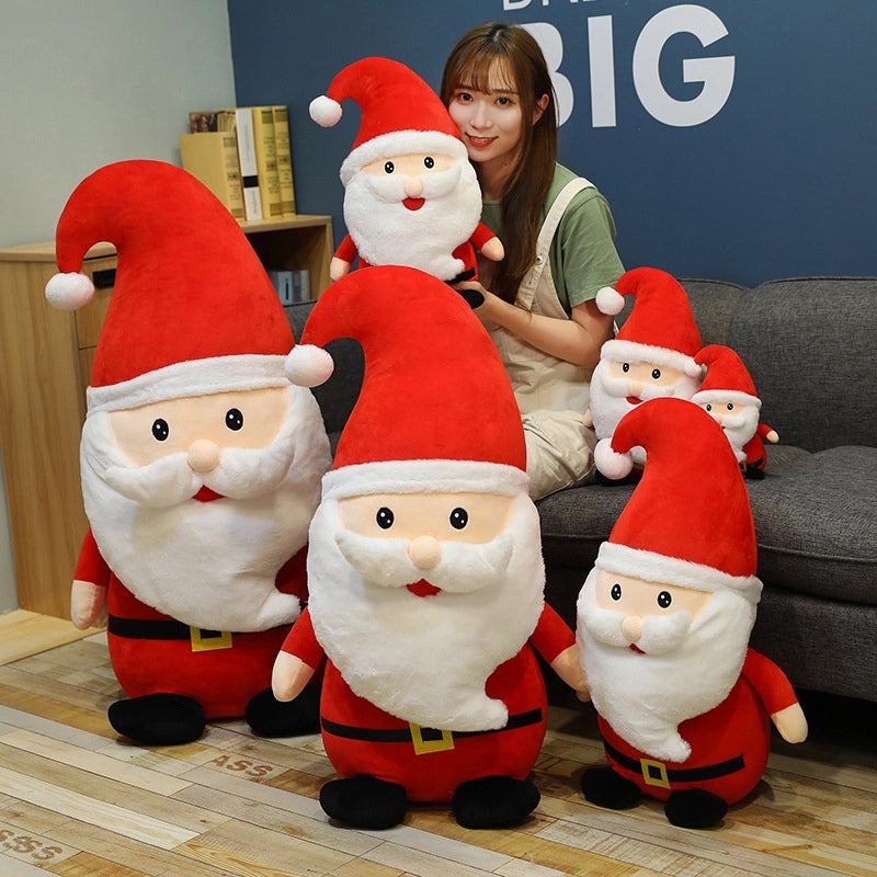 Christmas Plush Santa Claus Stuffed Animal Toy Soft PP Cotton Holiday Gift|Plush Toys & Stuffed Animals