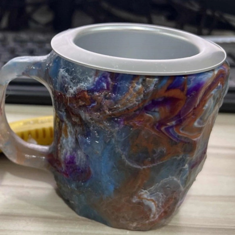 Simple Solid Color Resin Mug for Everyday Use | Drinkware & Mugs