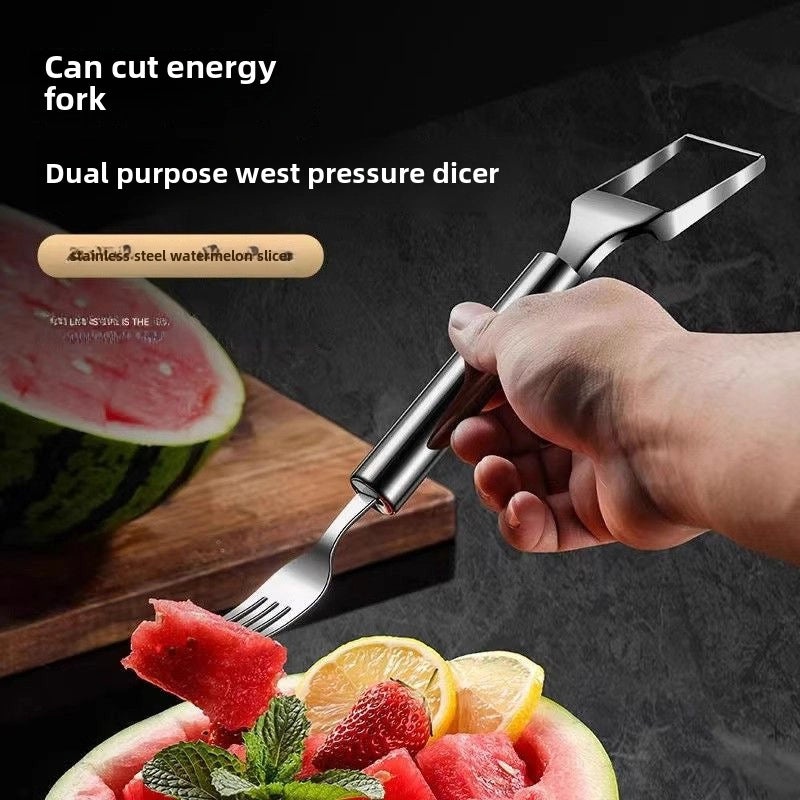 Double Watermelon Cutter and Fruit Fork | Kitchen Tools