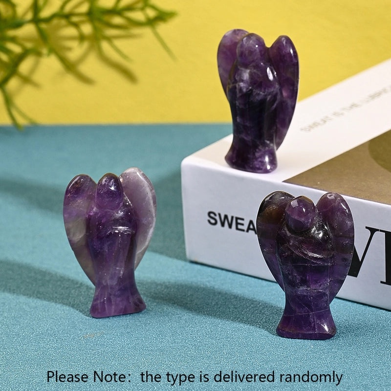 Handcrafted Minimalist Angel Natural Stone Ornaments | Home Decor & Accessories