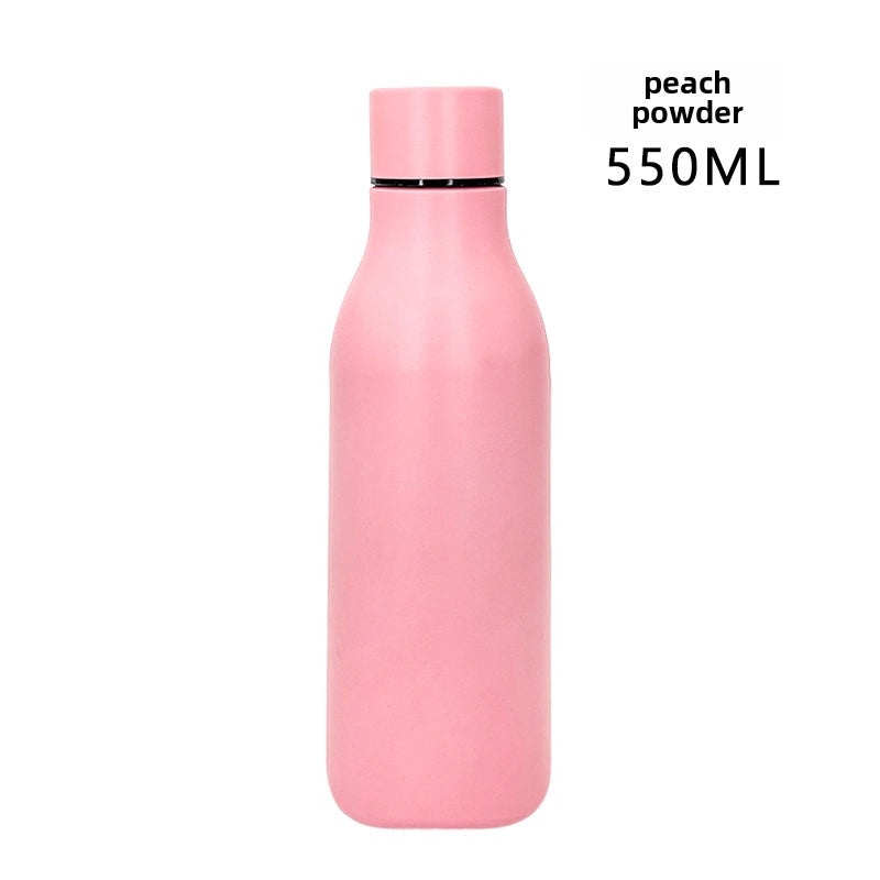 Stainless Steel Vacuum Coke Bottle Double Layer 304 Large Capacity Sports Water Cup|户外运动水杯