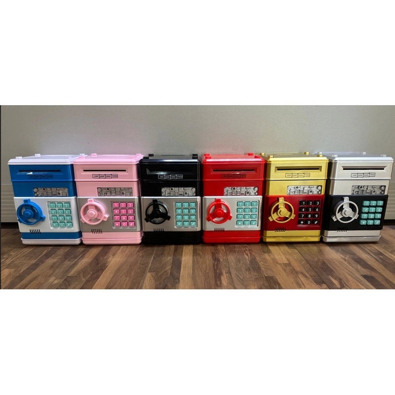 Cartoon Piggy Bank ATM with Music and Automatic Coin Roll|Kids Toys & Games