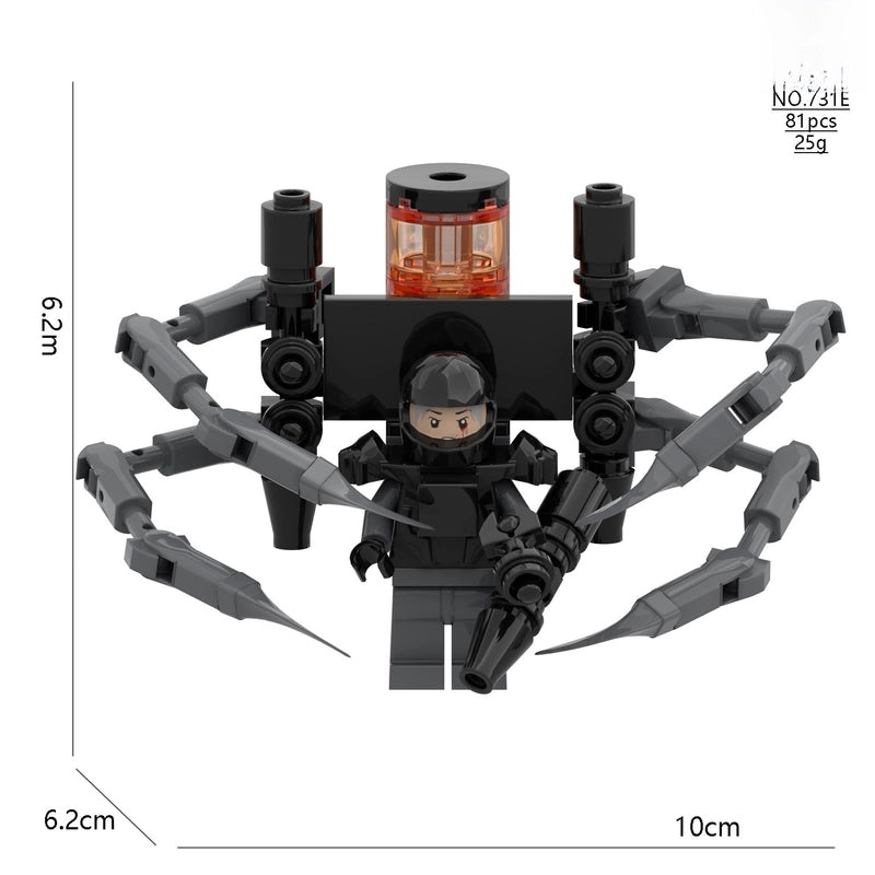 Skibidi Toilet Titan Monitor Speaker Toy TV Man Doll|Toys & Collectibles