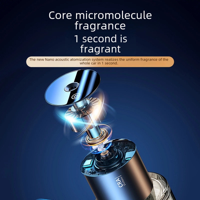 Car Aromatherapy Diffuser Smart Humidifier with Long-lasting Fragrance for Car Interior | Car Accessories