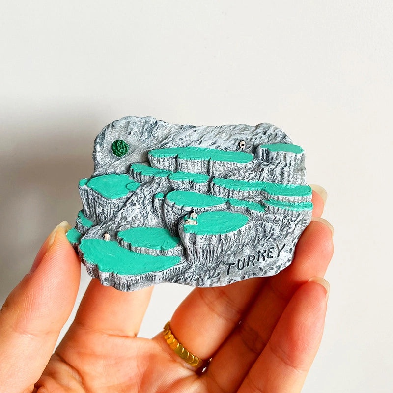 3D Travel Refrigerator Magnet Stickers Europe Cities Souvenirs Creative Tourist Gifts|Home Decor & Magnets