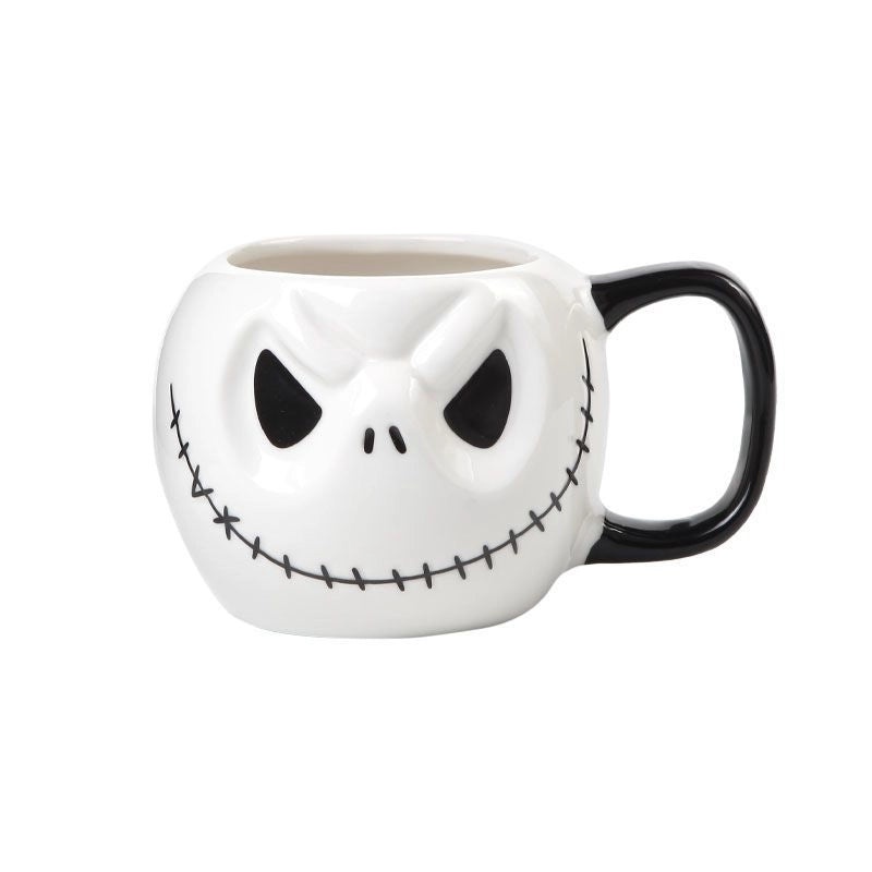 Exclusive Skull Ceramic Coffee Mug Halloween Gift|Home & Kitchen Drinkware