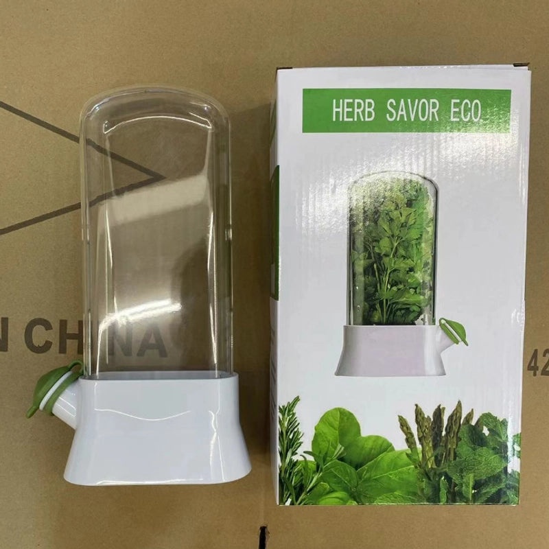 Clear Minimalist Vanilla ABS Crisper Container | Kitchen Storage