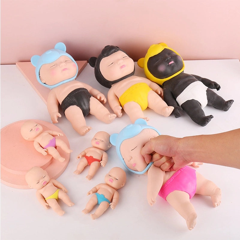 Slow Rising Squishy Doll Toy for Stress Relief TPR Material|Stress Relief Toys