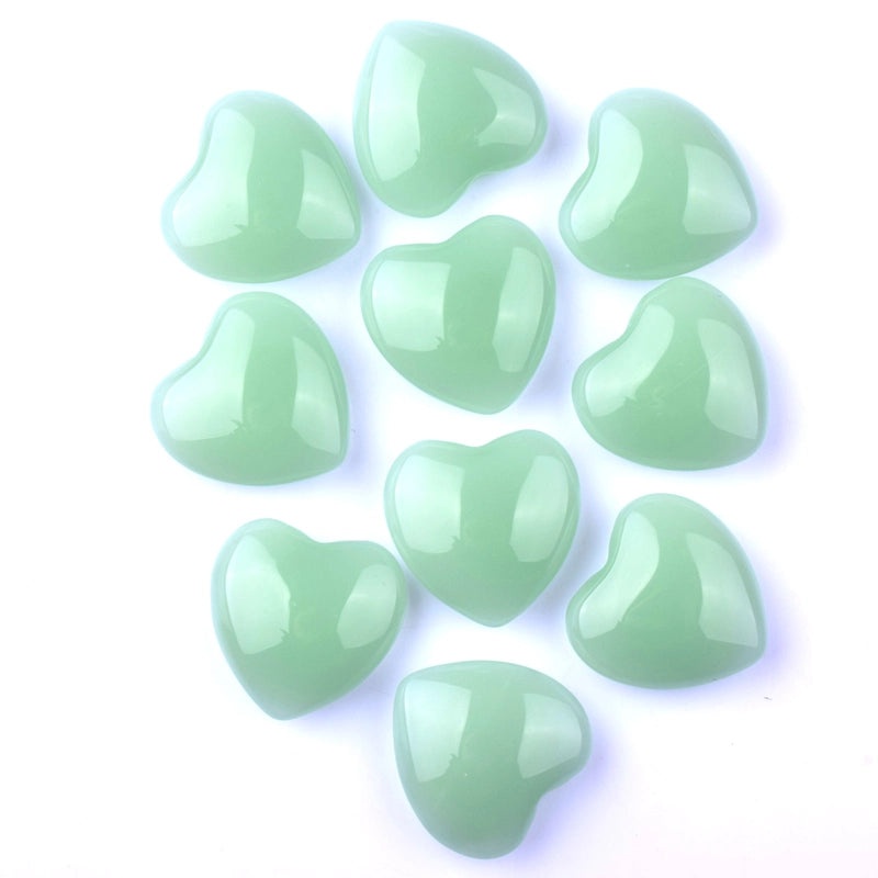 Pink 20mm Heart-Shaped Amethyst Crystal Ornament | Jewelry & Accessories