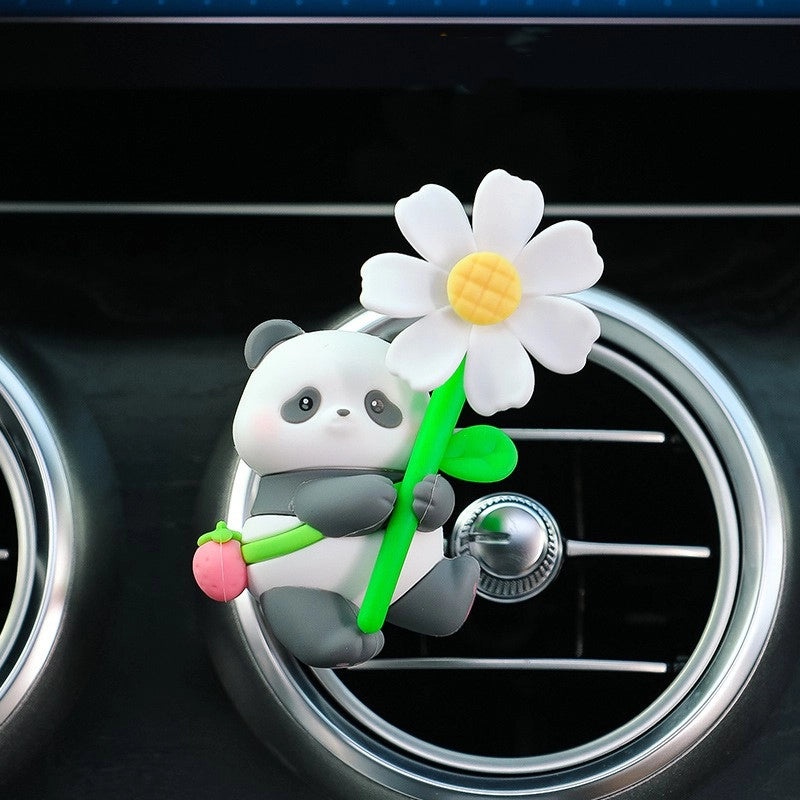 Cartoon Car Air Vent Perfume Diffuser Decorative Floating Animal Car Accessories Summer Trend | Car Accessories