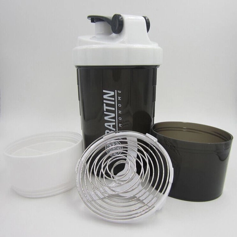 Multi-Functional Protein Shaker Bottle | Sports Nutrition Drink Mixer | Large Capacity Fitness Cup | Plastic Sports Bottle | Fitness Accessories|