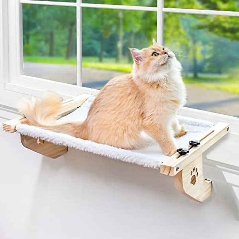 Solid Color Wooden Pet Bed Minimalist Design|Pet Supplies Bed