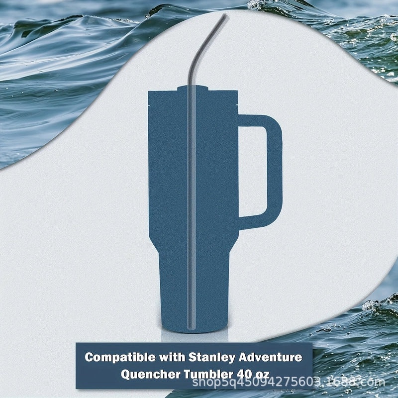 304 Stainless Steel Reusable Straw Solid Color for Casual Vacation | Drinkware & Bar Accessories