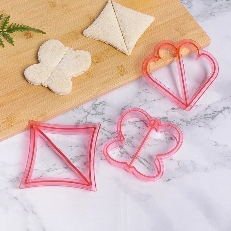 Adorable Cartoon-Themed Plastic Kitchen Baking Molds | Kitchen & Dining Accessories