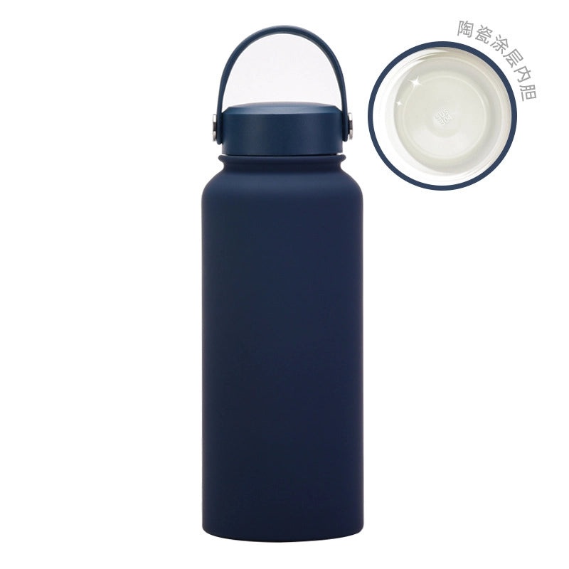 Stylish Solid Color Stainless Steel Vacuum Flask 1pc|Home & Kitchen Accessories