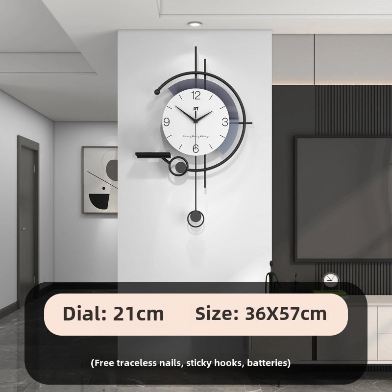 Modern Minimalist Wall Clock for Living Room | Home Decor & Wall Clocks
