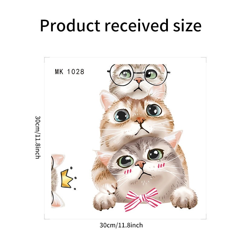 Adorable Cat PVC Wall Decals for Home Decor|Wall Stickers & Murals