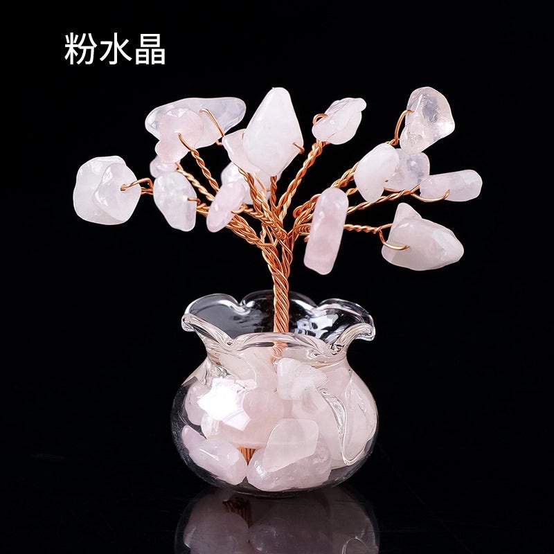 Minimalist Tree Crystal Ornament Decorative Artificial Home Accessories|Home Decor