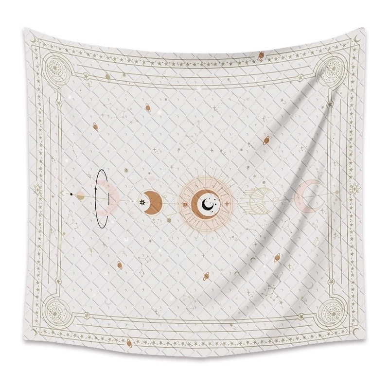 Bohemian Moon and Star Tapestry Wall Hanging for Room Decor | Home Decor