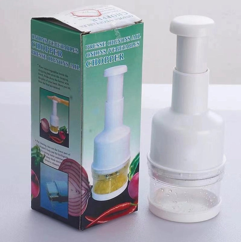 Multi-functional Stainless Steel Garlic Press Manual Vegetable Cutter Kitchen Tool | Kitchen Gadgets