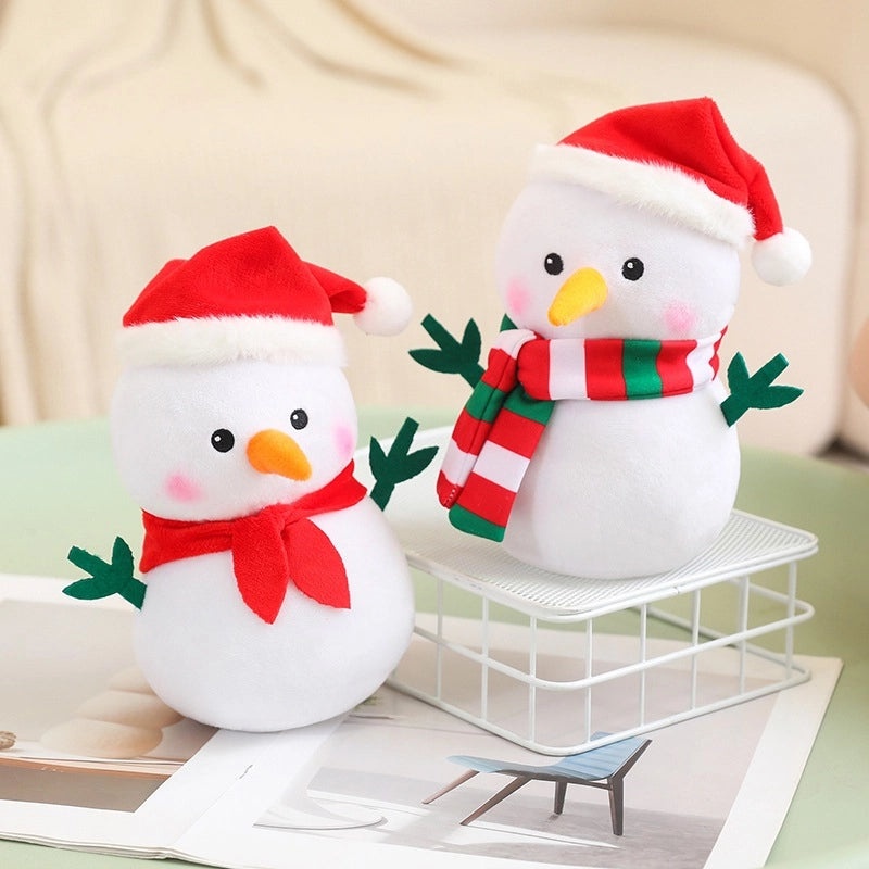 Christmas Snowman Plush Toy with Soft PP Cotton Filling | Stuffed Animals & Plush Toys