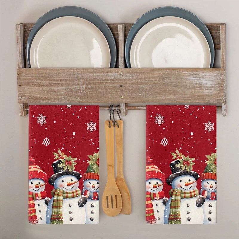 Christmas Holiday Cute Christmas Tree Soft Microfiber Towels|Home & Kitchen Textiles