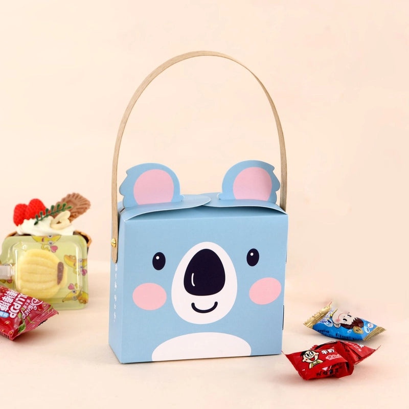 Adorable Animal-Themed Paper Gift Bags for Birthday Party Wrapping Supplies|Gift Wrap & Party Supplies