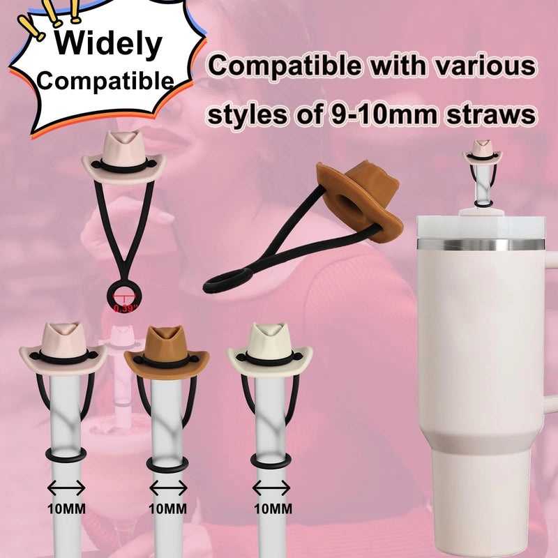 Chic Alloy Cross Hat Straw Decoration Set|Home Decor Accessories