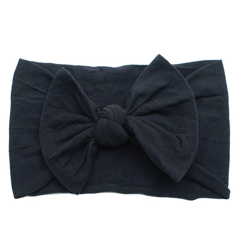 Classic Bow Knot Nylon Baby Headband|Baby Accessories