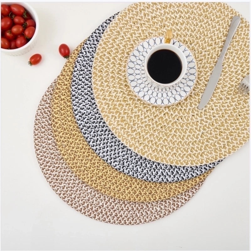 Solid Color Paper Placemat for Casual Vacation Dining 1 Piece|Home & Kitchen Tableware