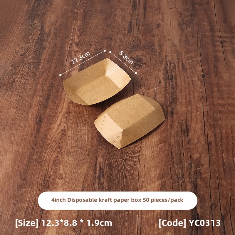 一次性木质寿司船餐盒 创意木质餐具 便携零食盘 刺身托盘 | 餐具与餐盒